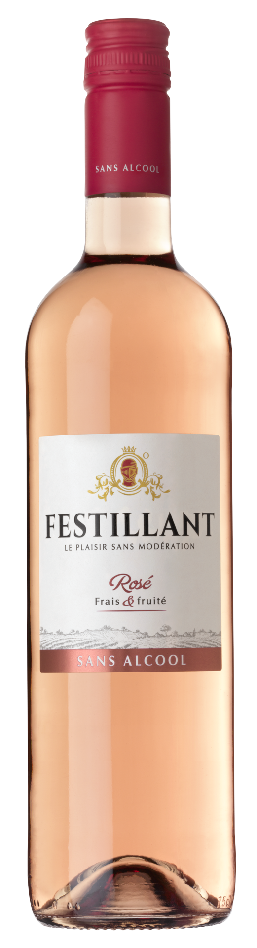 FESTILLANT Vin effervescent sans alcool goût mojito 75cl pas cher 